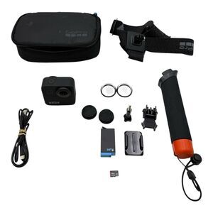 [EXC] GoPro Max 360 Action Camera HD 16.6MP Waterproof Cam with Accessories